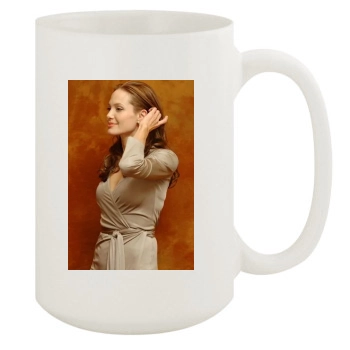 Angelina Jolie 15oz White Mug