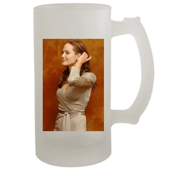 Angelina Jolie 16oz Frosted Beer Stein