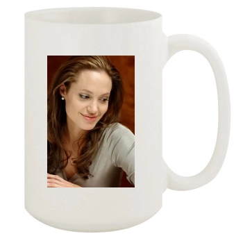 Angelina Jolie 15oz White Mug