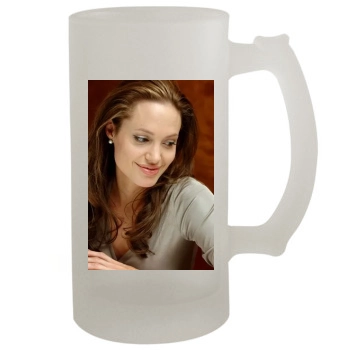 Angelina Jolie 16oz Frosted Beer Stein