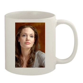 Angelina Jolie 11oz White Mug