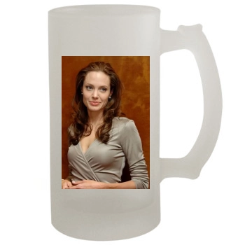 Angelina Jolie 16oz Frosted Beer Stein