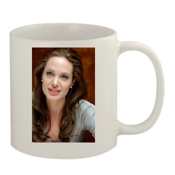 Angelina Jolie 11oz White Mug