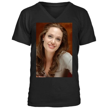 Angelina Jolie Men's V-Neck T-Shirt