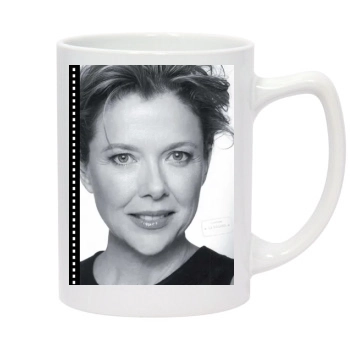 Annette Bening 14oz White Statesman Mug