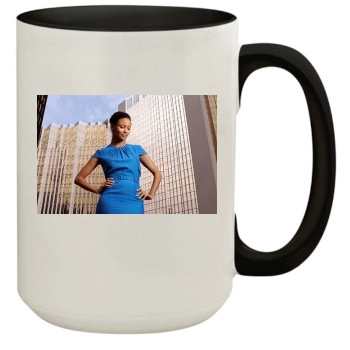 Thandie Newton 15oz Colored Inner & Handle Mug