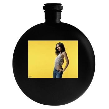 Thandie Newton Round Flask