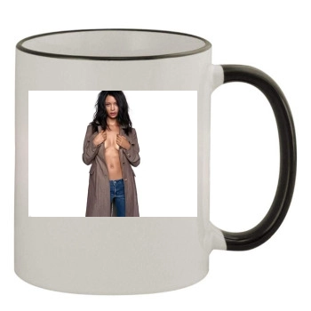 Thandie Newton 11oz Colored Rim & Handle Mug