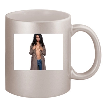 Thandie Newton 11oz Metallic Silver Mug