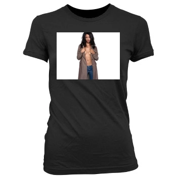 Thandie Newton Women's Junior Cut Crewneck T-Shirt