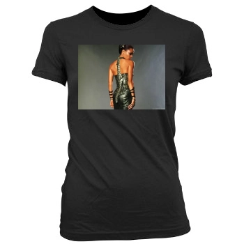 Thandie Newton Women's Junior Cut Crewneck T-Shirt