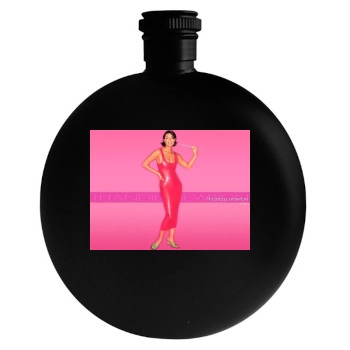 Thandie Newton Round Flask