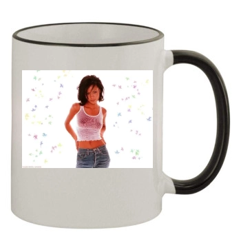 Thandie Newton 11oz Colored Rim & Handle Mug