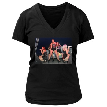 The Saturdays Women's Deep V-Neck TShirt