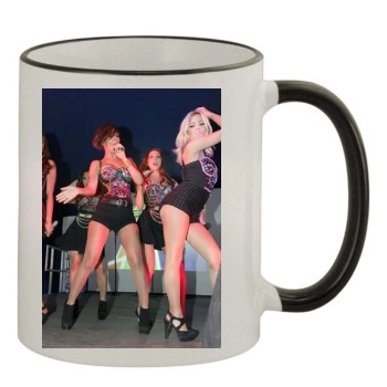 The Saturdays 11oz Colored Rim & Handle Mug