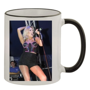 The Saturdays 11oz Colored Rim & Handle Mug