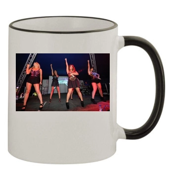 The Saturdays 11oz Colored Rim & Handle Mug