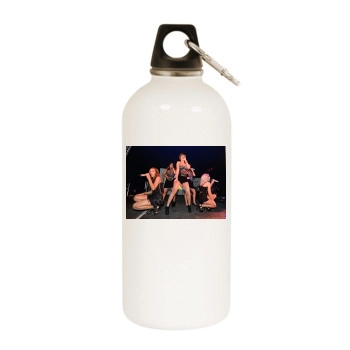 The Saturdays White Water Bottle With Carabiner