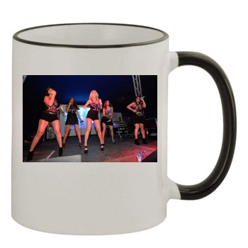 The Saturdays 11oz Colored Rim & Handle Mug