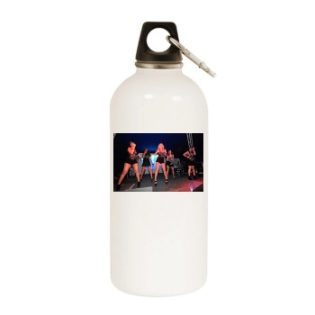 The Saturdays White Water Bottle With Carabiner