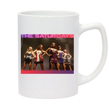 The Saturdays 14oz White Statesman Mug