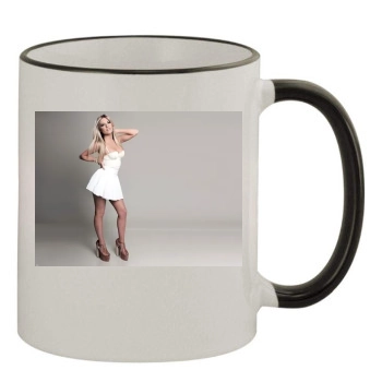 The Saturdays 11oz Colored Rim & Handle Mug