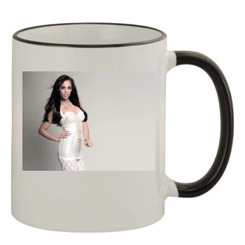 The Saturdays 11oz Colored Rim & Handle Mug