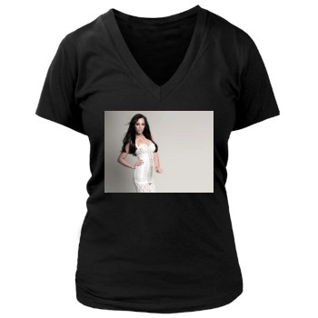 The Saturdays Women's Deep V-Neck TShirt