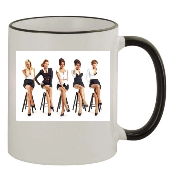 The Saturdays 11oz Colored Rim & Handle Mug