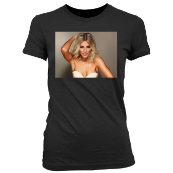 The Saturdays Women's Junior Cut Crewneck T-Shirt