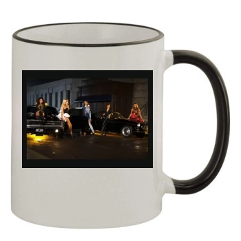 The Saturdays 11oz Colored Rim & Handle Mug