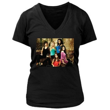 The Saturdays Women's Deep V-Neck TShirt