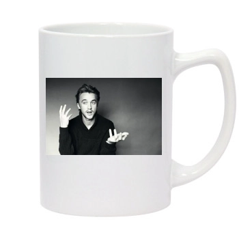 Tom Felton 14oz White Statesman Mug