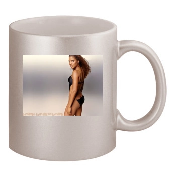 Toni Braxton 11oz Metallic Silver Mug