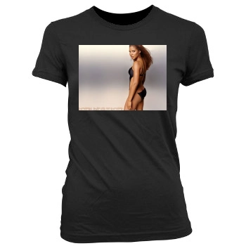 Toni Braxton Women's Junior Cut Crewneck T-Shirt