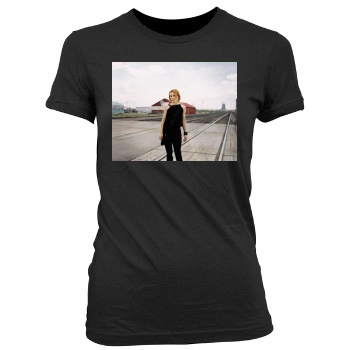 Tori Amos Women's Junior Cut Crewneck T-Shirt