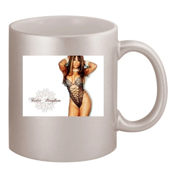 Traci Bingham 11oz Metallic Silver Mug