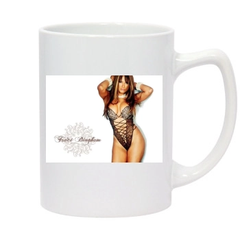 Traci Bingham 14oz White Statesman Mug