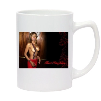 Traci Bingham 14oz White Statesman Mug