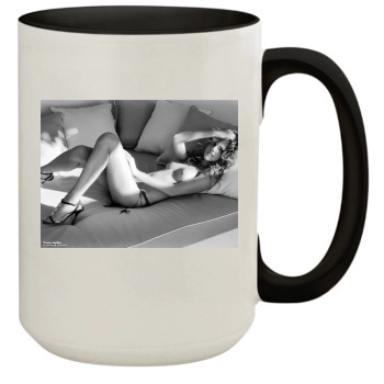 Tricia Helfer 15oz Colored Inner & Handle Mug