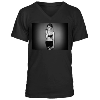 Tricia Helfer Men's V-Neck T-Shirt