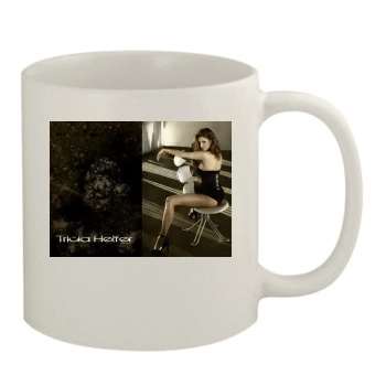 Tricia Helfer 11oz White Mug