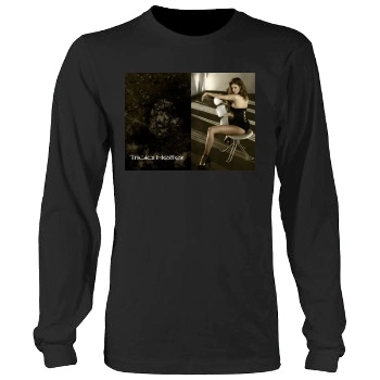 Tricia Helfer Men's Heavy Long Sleeve TShirt