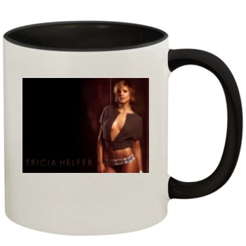 Tricia Helfer 11oz Colored Inner & Handle Mug