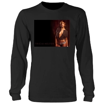 Tricia Helfer Men's Heavy Long Sleeve TShirt