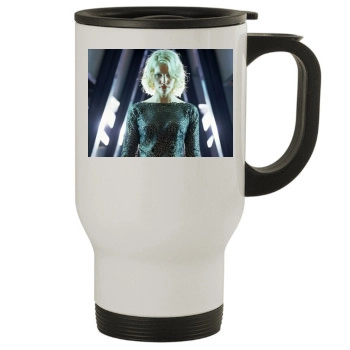 Tricia Helfer Stainless Steel Travel Mug