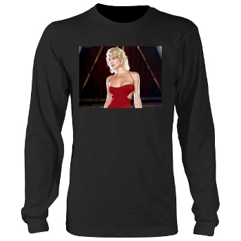 Tricia Helfer Men's Heavy Long Sleeve TShirt