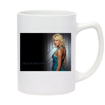 Tricia Helfer 14oz White Statesman Mug