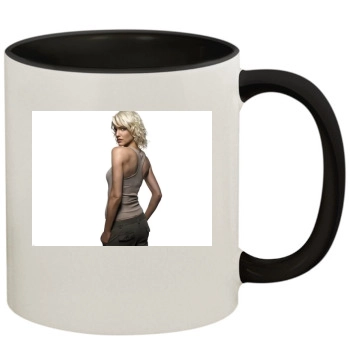 Tricia Helfer 11oz Colored Inner & Handle Mug