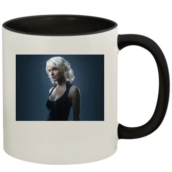 Tricia Helfer 11oz Colored Inner & Handle Mug